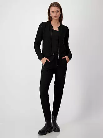 MONARI | Gilet en tricot | schwarz